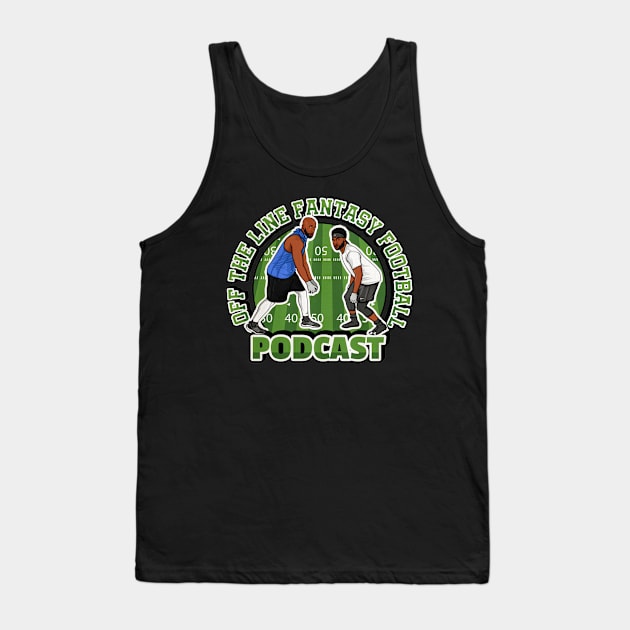 OFF THE LINE FANTASY Tank Top by Fantasy FBPodcast